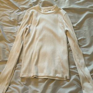 Abercrombie Kids Size 13-14 White Turtleneck